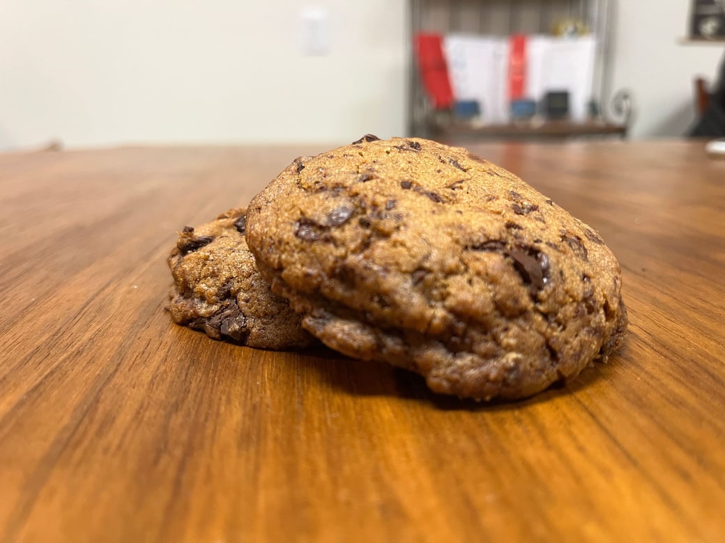 Signature Brown Butter Belgian Chocolate Chunk cookie