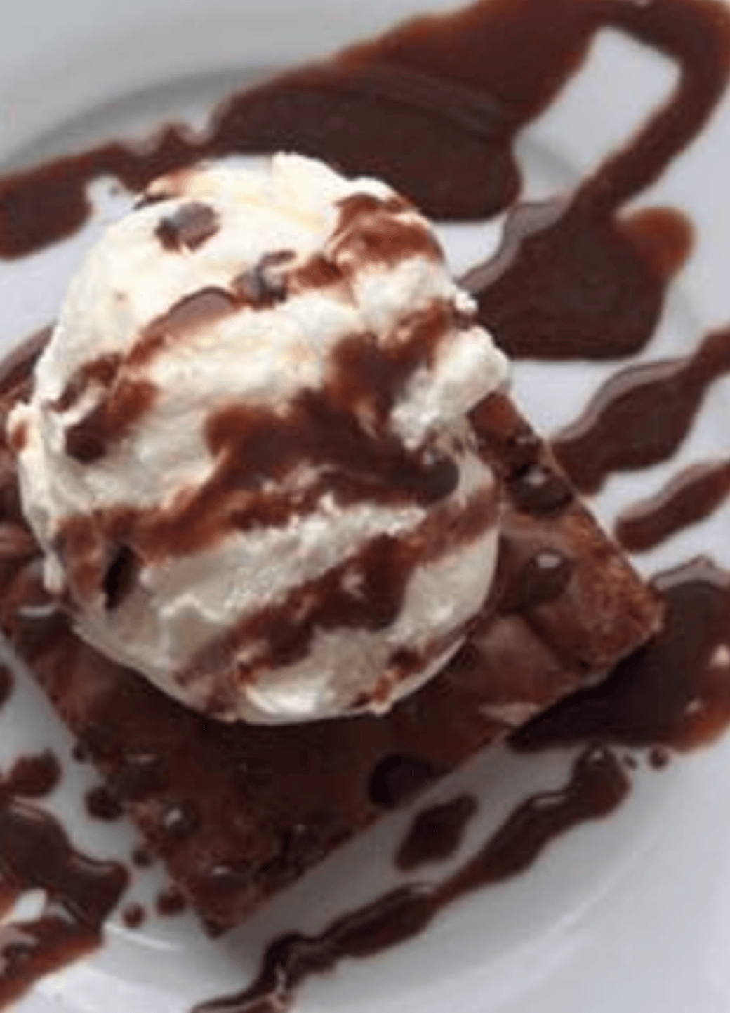 Brownie with Ice Cream