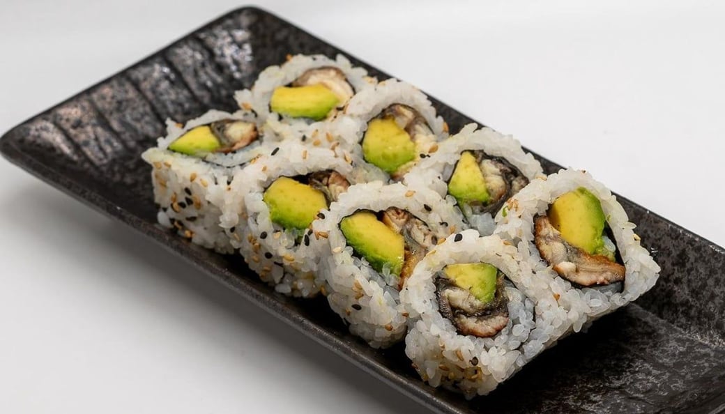 Eel - Avocado Cut Roll