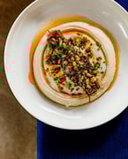 early dinner discount 〰 starting this week, azhartoronto is offering 10% off your meal for reservations made between 5:30 - 6:30pm ✨ come join us for an early sup Oss!