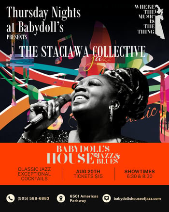 Thursday Nights at Babydoll's Presents The Staciawa Collective