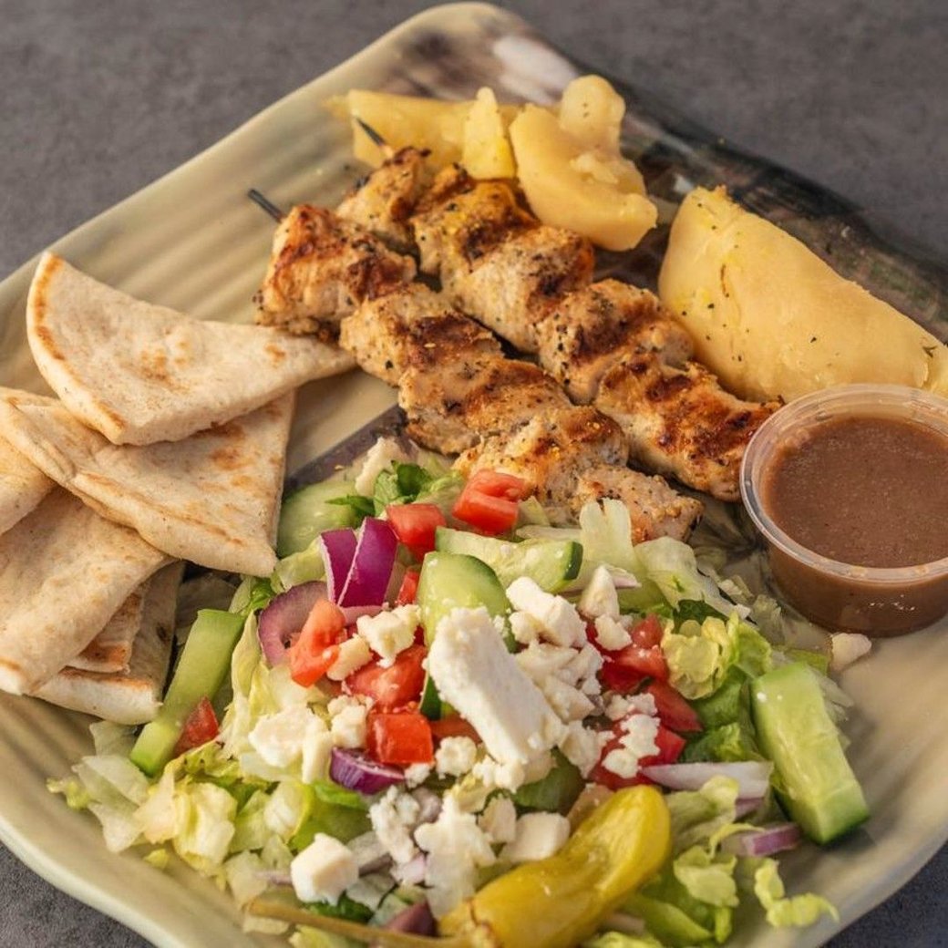 Souvlaki On A Stick.