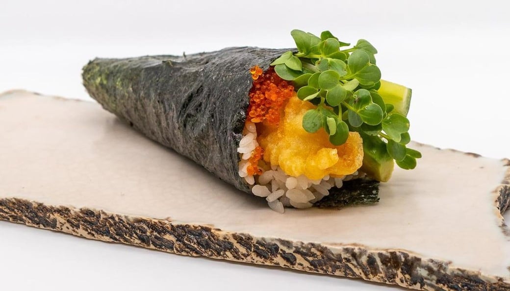 Shrimp Tempura Hand Roll