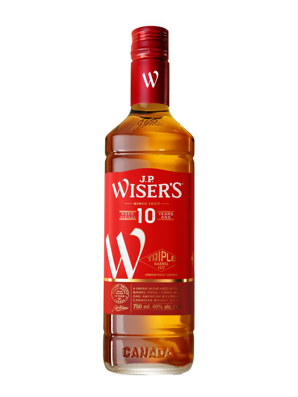 J.P. Wiser's 10yr Triple Barrel
