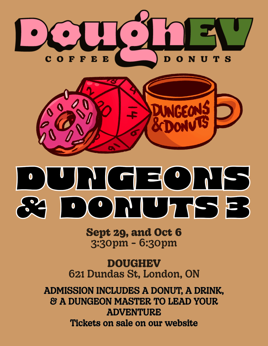 Dungeons And Donuts Beginner Tables