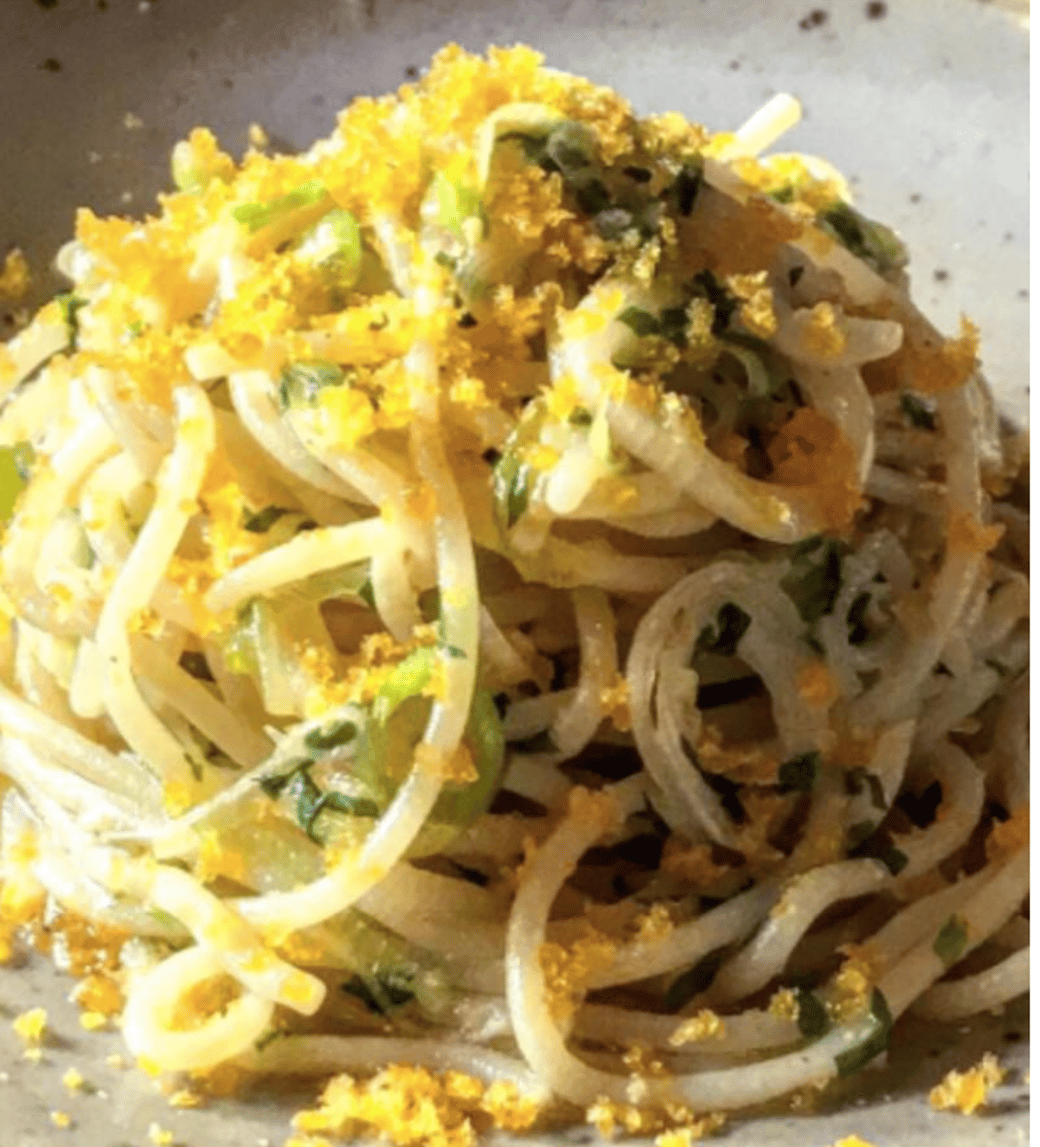 SPAGHETTI  CON BOTTARGA