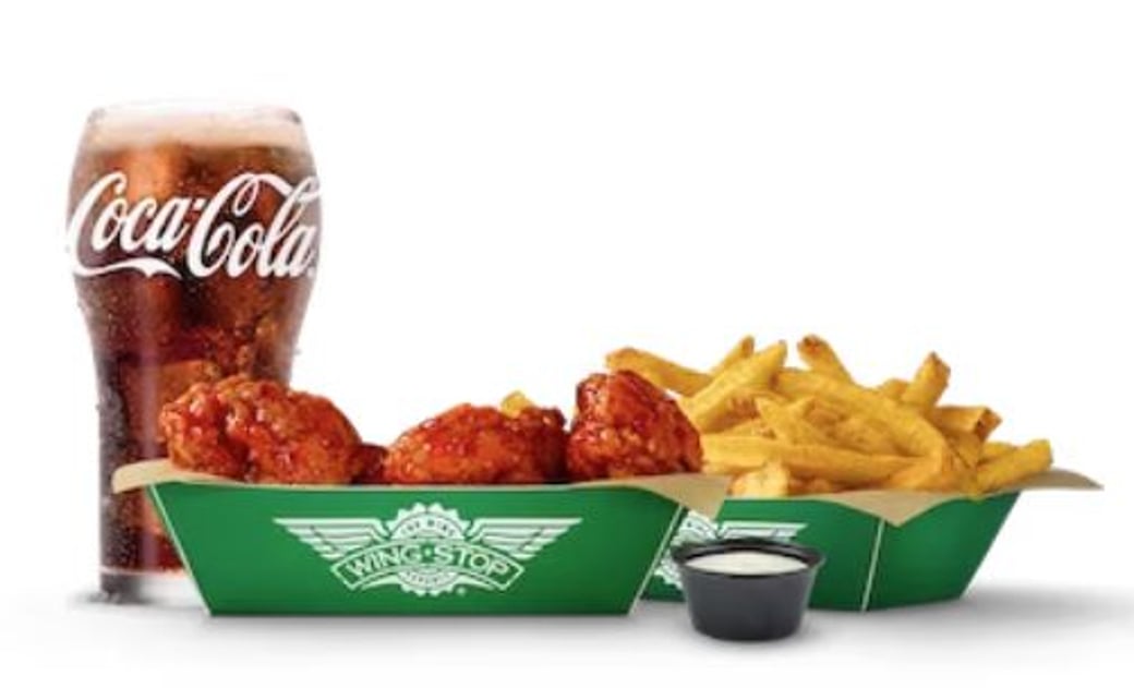 Small 6 pc wing combo