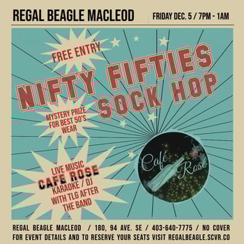 NIFTY FIFTIES SOCK HOP