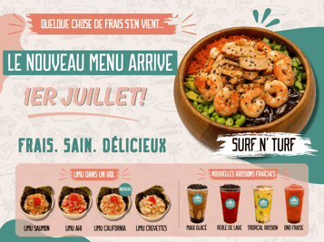 À DÉCOUVRIR DÈS LE 1ER JUILLET