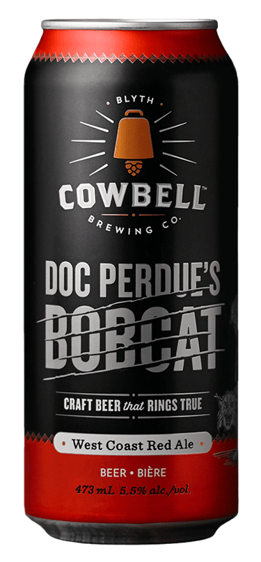 COWBELL Doc Perdue's Bobcat (West Coast Red Ale) , shop product