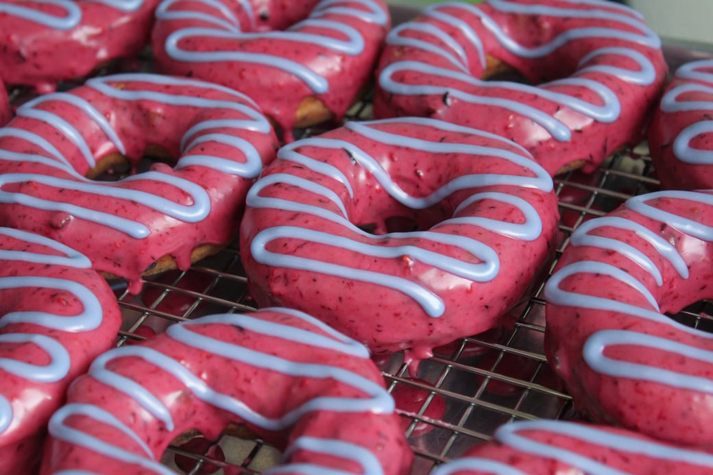 Wild Berry Cake Doughnut