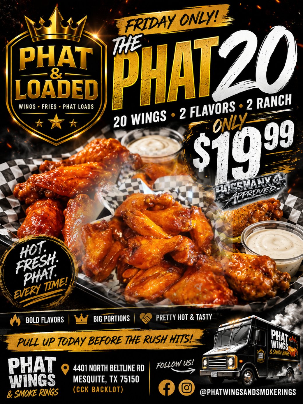FRIDAY PHAT 20 for $19.99