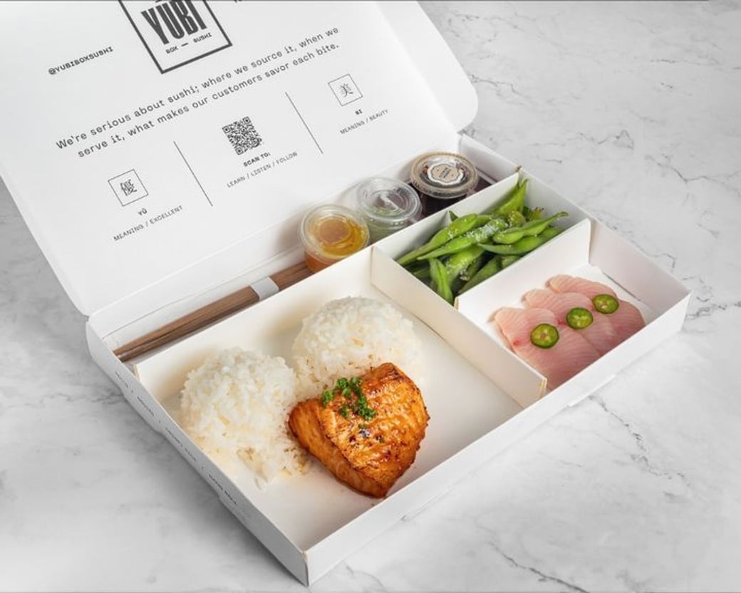 Miso Salmon Bento Box (GF)