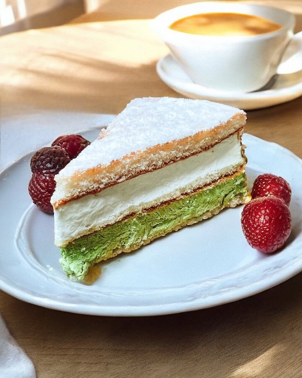 Ricotta Pistachio Cheesecake