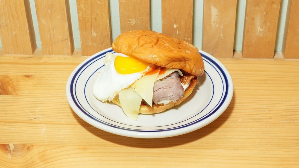 Porchetta Breakfast Sandwich