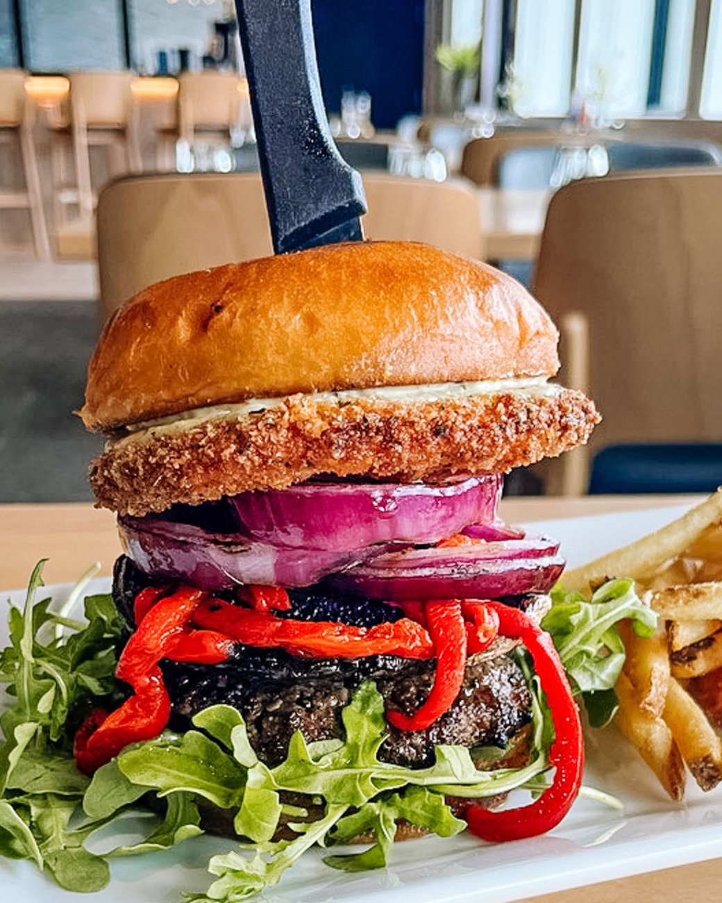 Portobello Steakhouse Burger