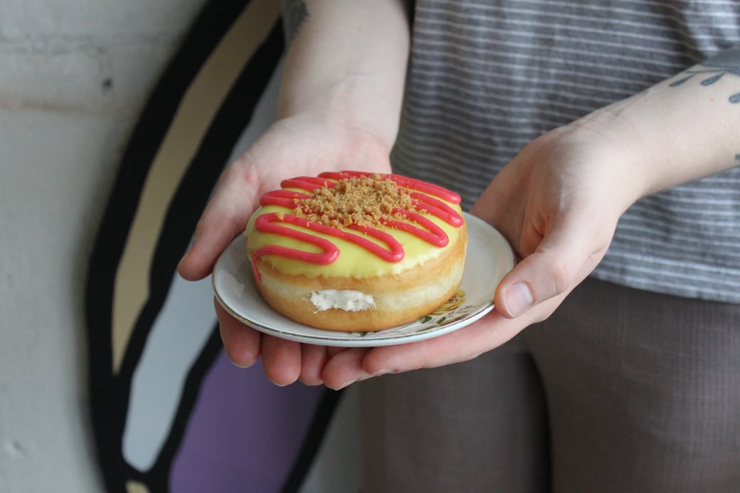 Lemon Raspberry Cheesecake