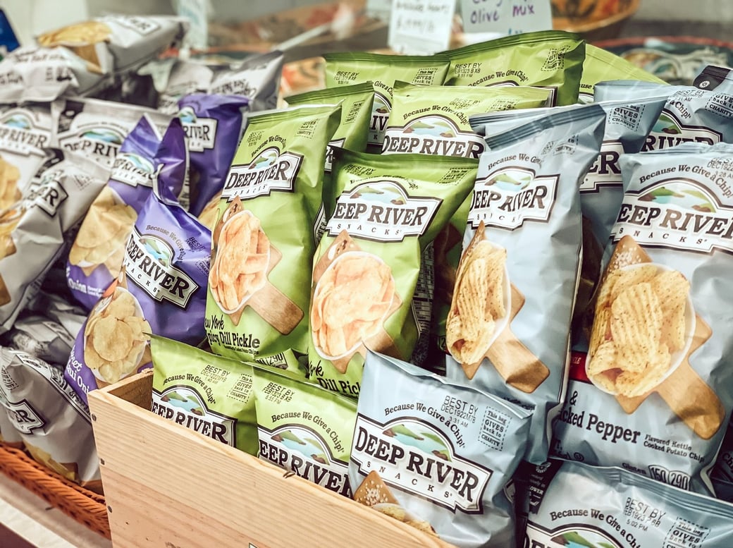 Deep River Potato Chips-Individual Servings 2 oz.