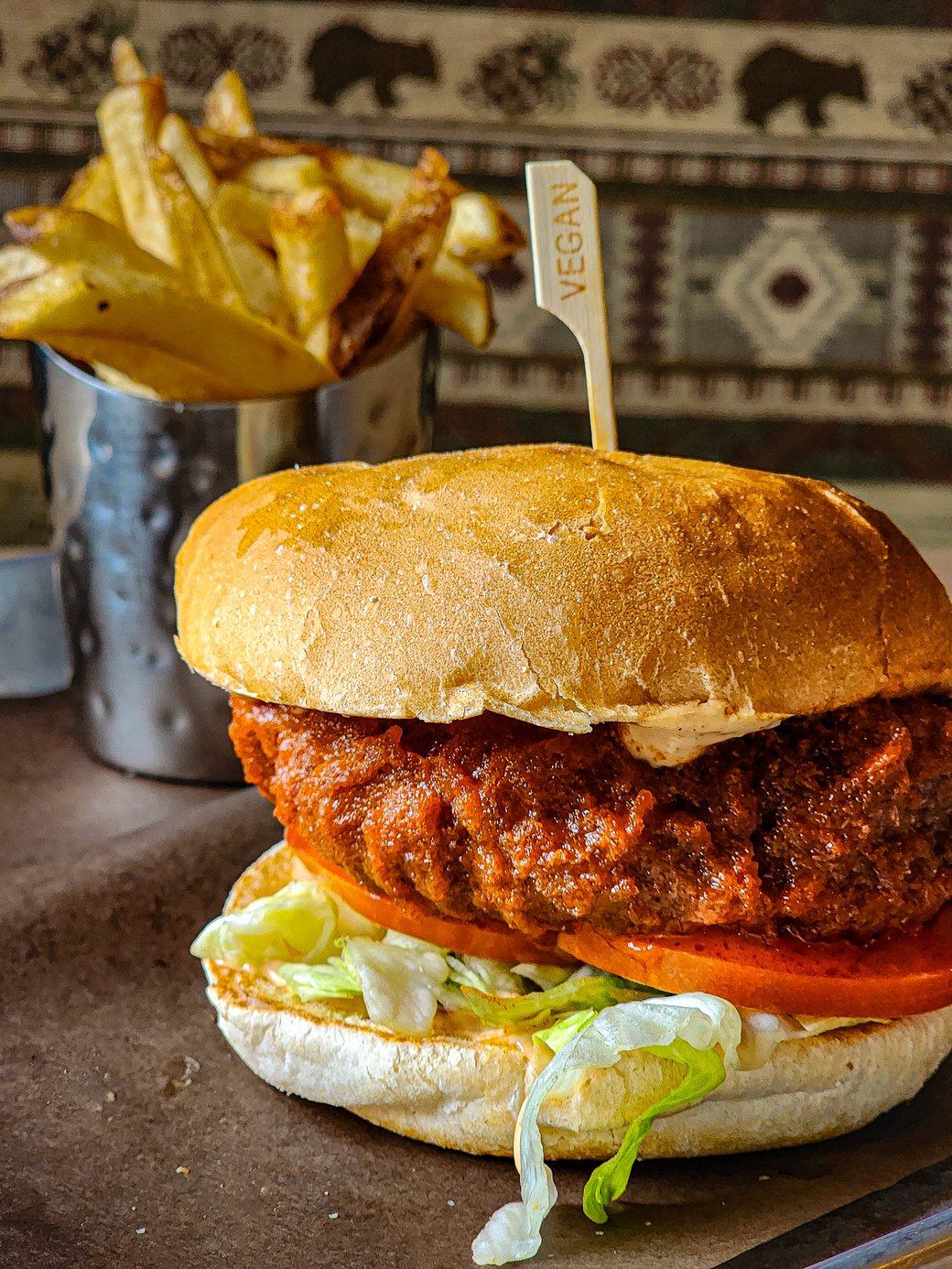 SPICY CHICK’N SANDWICH
