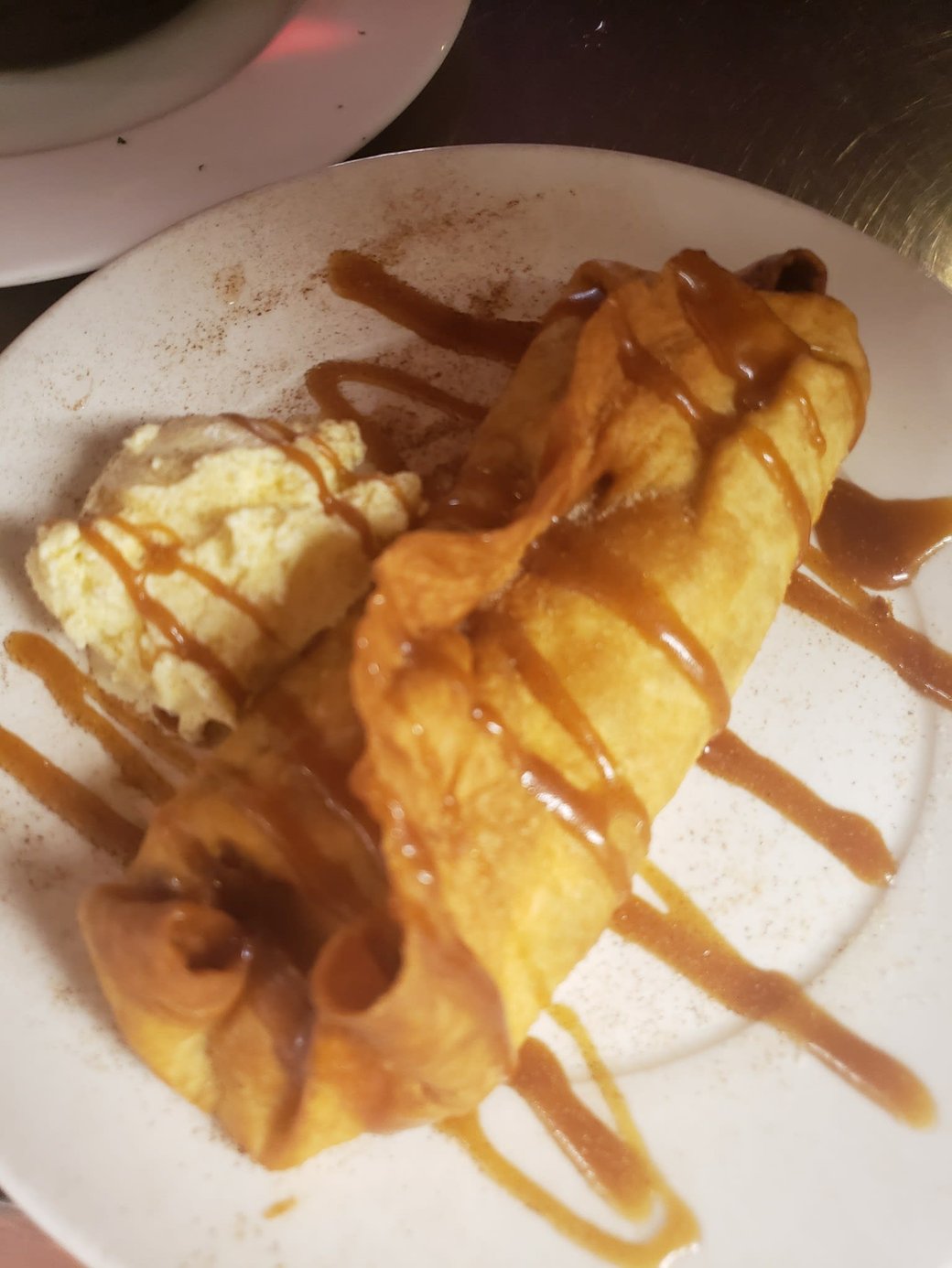 Deep-fried Apple Tortilla
