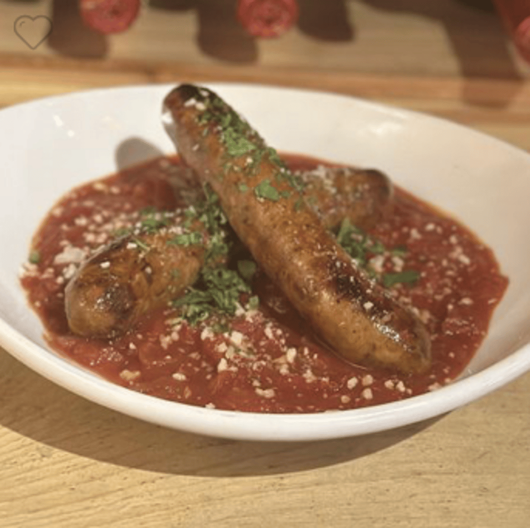 House Made Braised Sausages