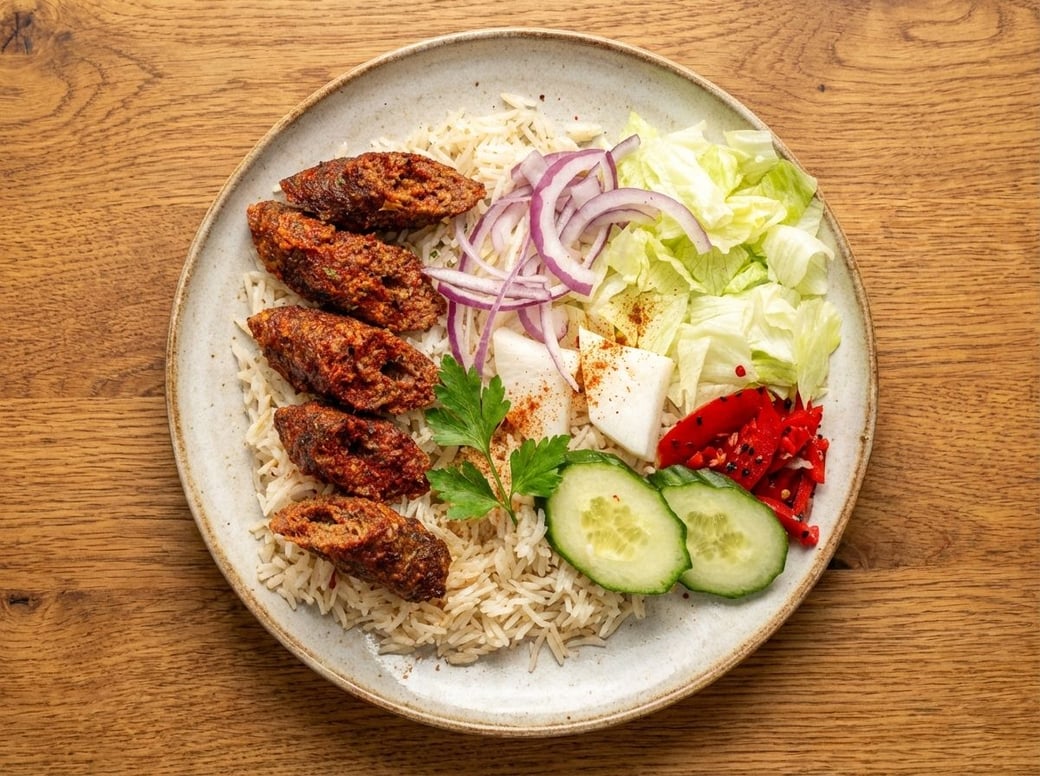 Goat Kebab Bowl