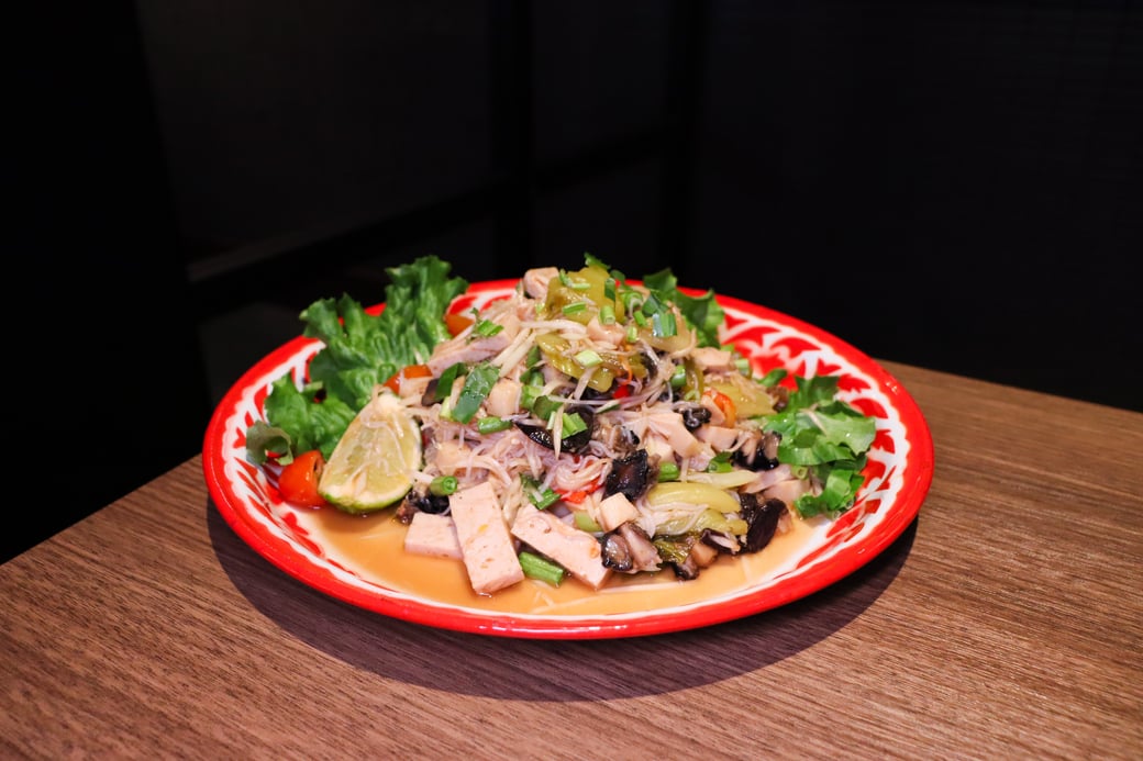 Tum Mua (Spicy “Everything” Salad)