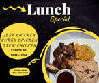 LUNCH SPECIALS EVERYDAAAYY‼️ GET IT B4 3PM 🎉🎉
.
.
.
.
.
#explorepage #jamaicanfood #jamaicanrestaurant