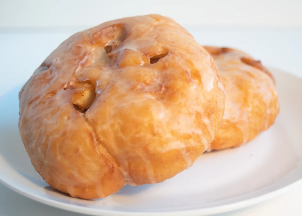 VEGAN | Apple Fritter