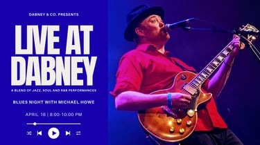 LIVE at Dabney with The Michael J Howe Band
