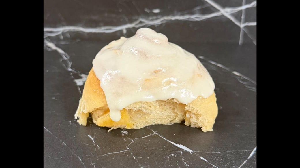 Piña Colada Cinnamon Roll 