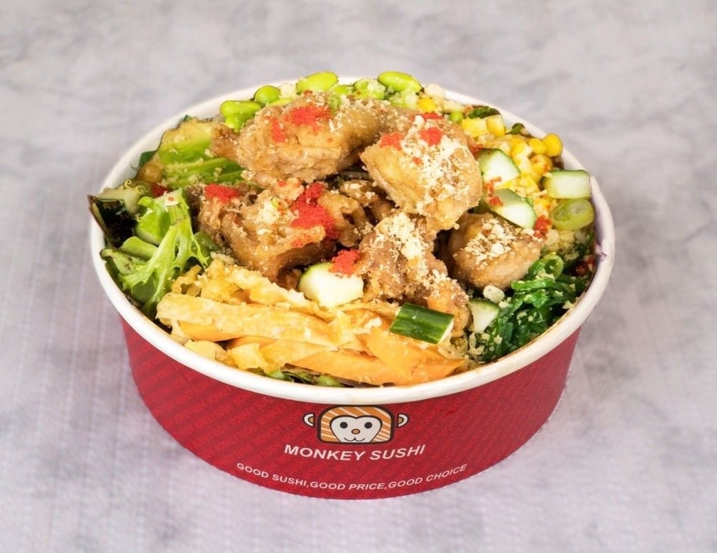 CHICKEN KARAAGE POKE