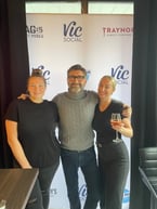 Gary with some great guests visiting from Kingston!