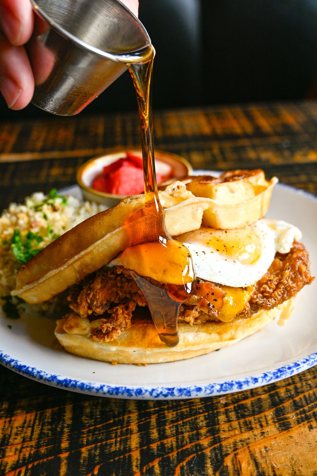 Chicken & Waffle-Wich