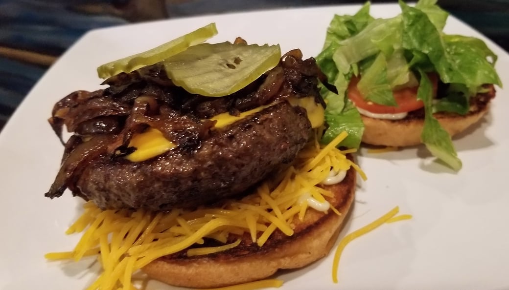 8 Oz Chargrilled Hamburger