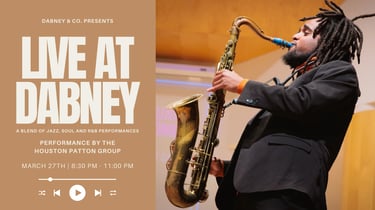 LIVE at Dabney with the Houston Patton Group