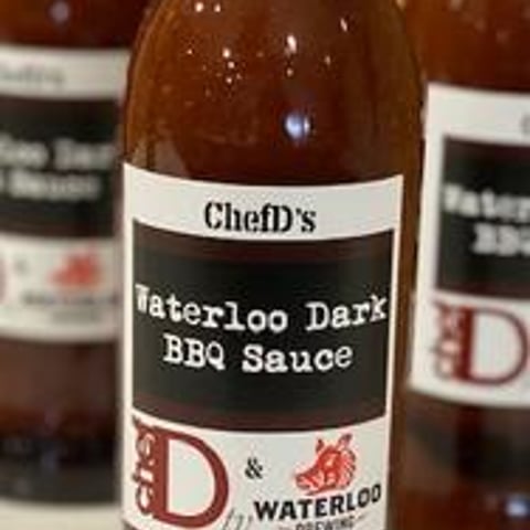 ChefD's Waterloo Dark BBQ Sauce - 125ml , shop product