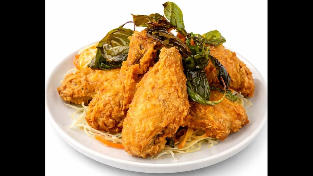 Peak Gai Tod (Fried Chicken Wings)