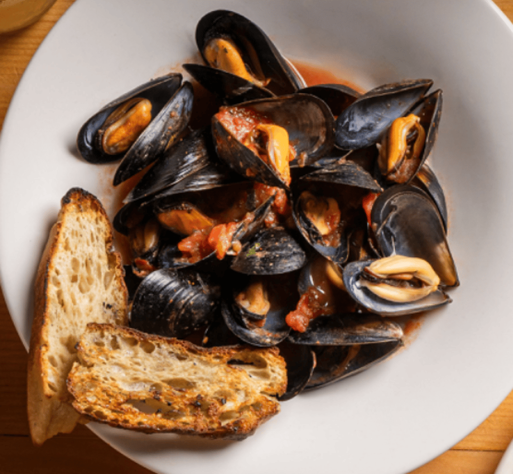 Saffron Mussels