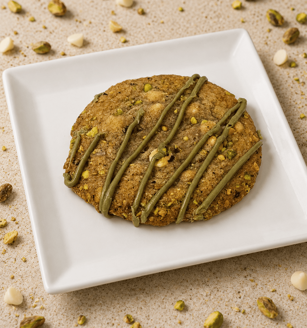 White Chocolate Pistachio Cookie