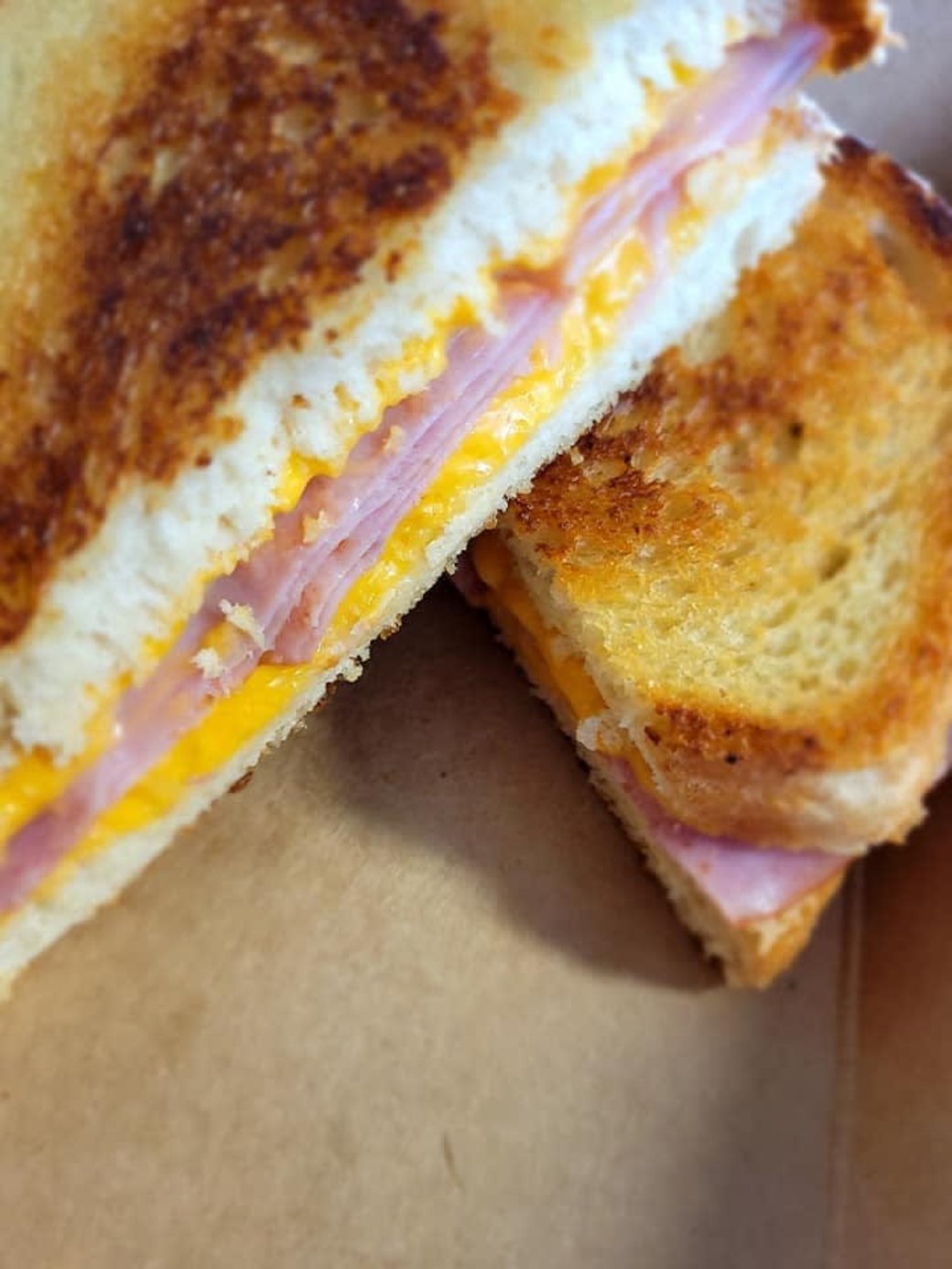 Grilled Ham & Cheese Sandwich