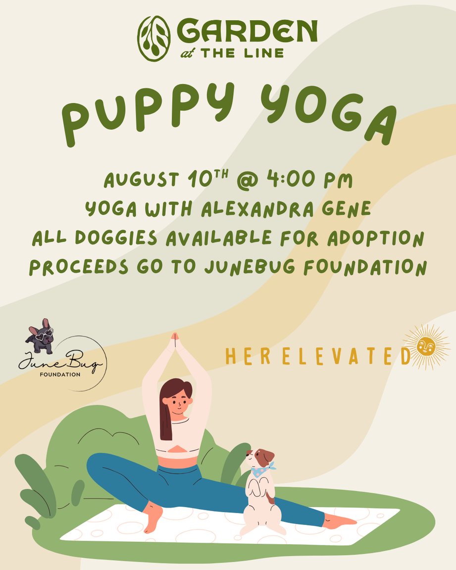 Puppy Yoga!