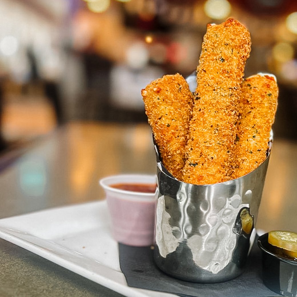 Hand Breaded Mozzarella