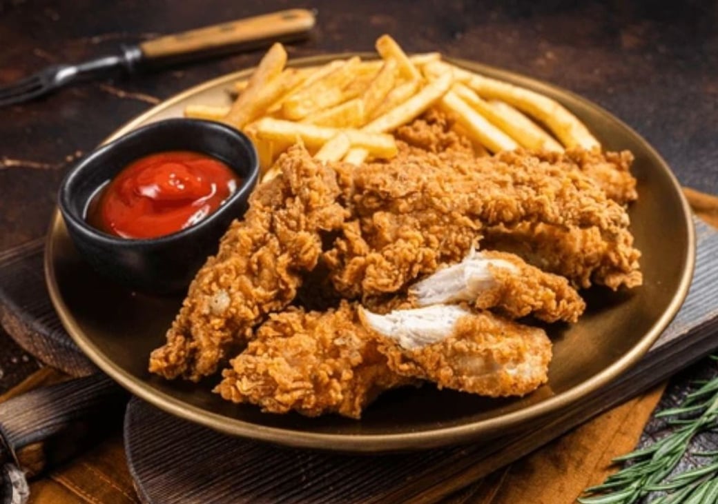 3pc Chicken tender w/ fries