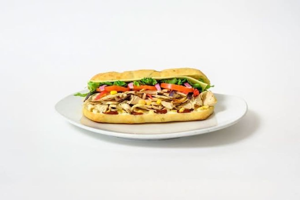 bbq ranch chicken sando