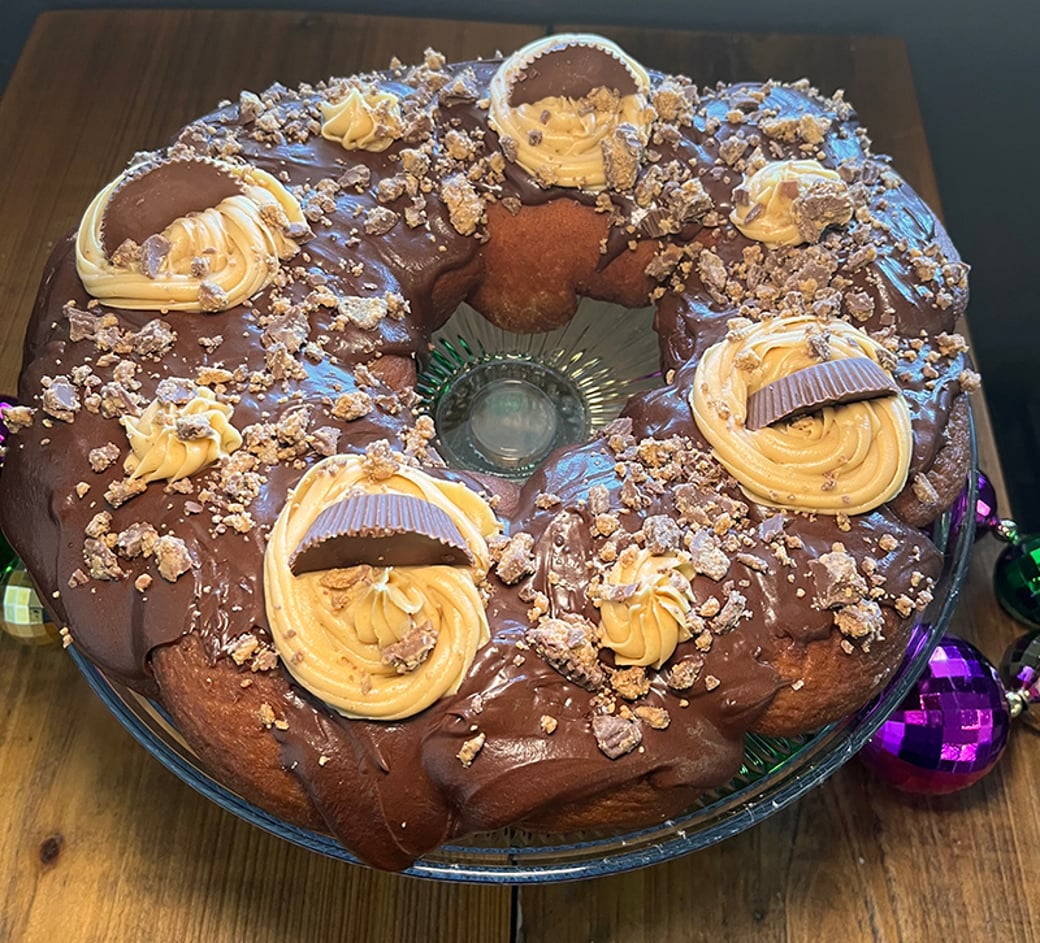 Reese's King Cake