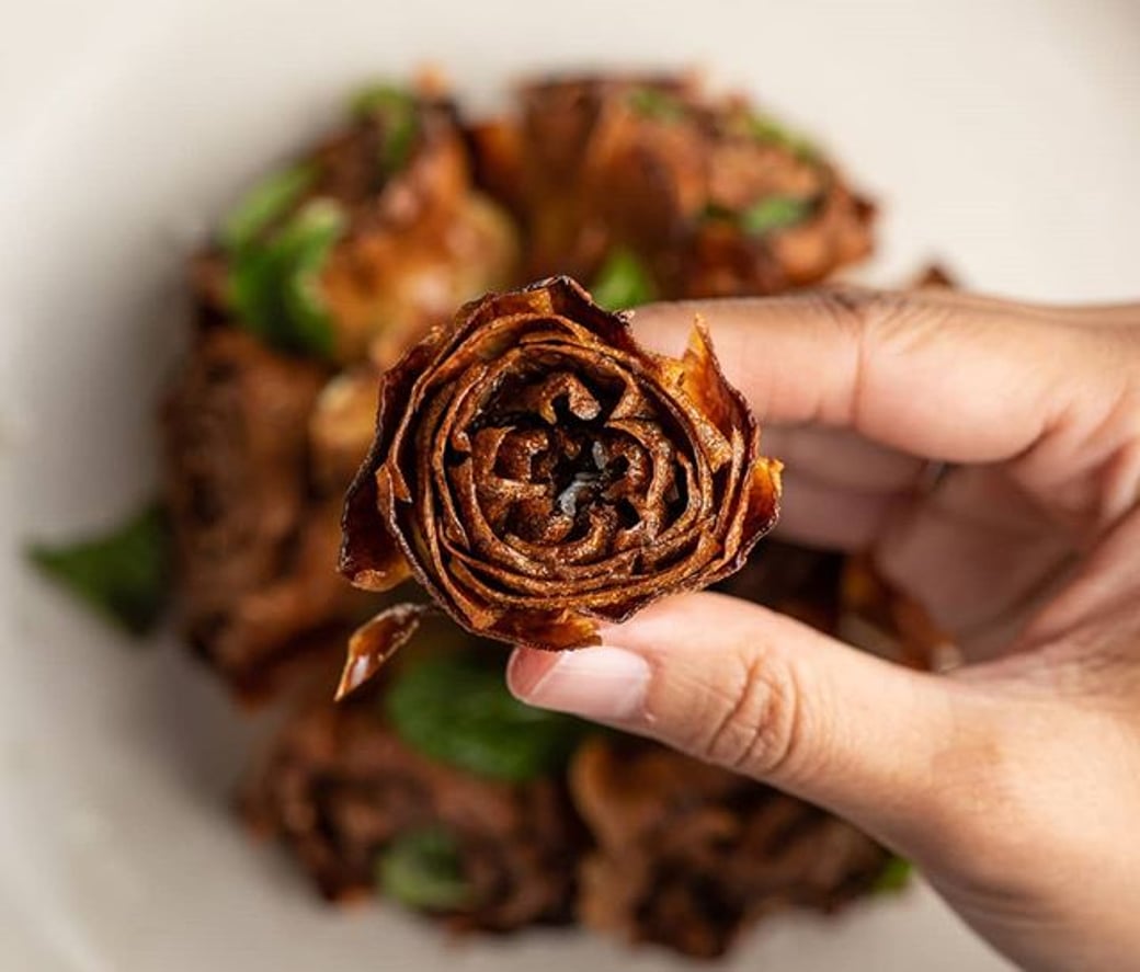 CARCIOFI ALLA GIUDEA