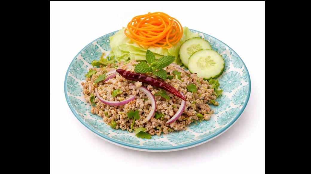 Chicken Larb Salad (Gluten-Free)