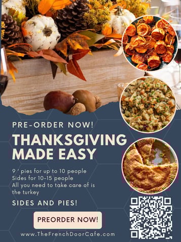 Relax on the big day and let us cook for you !