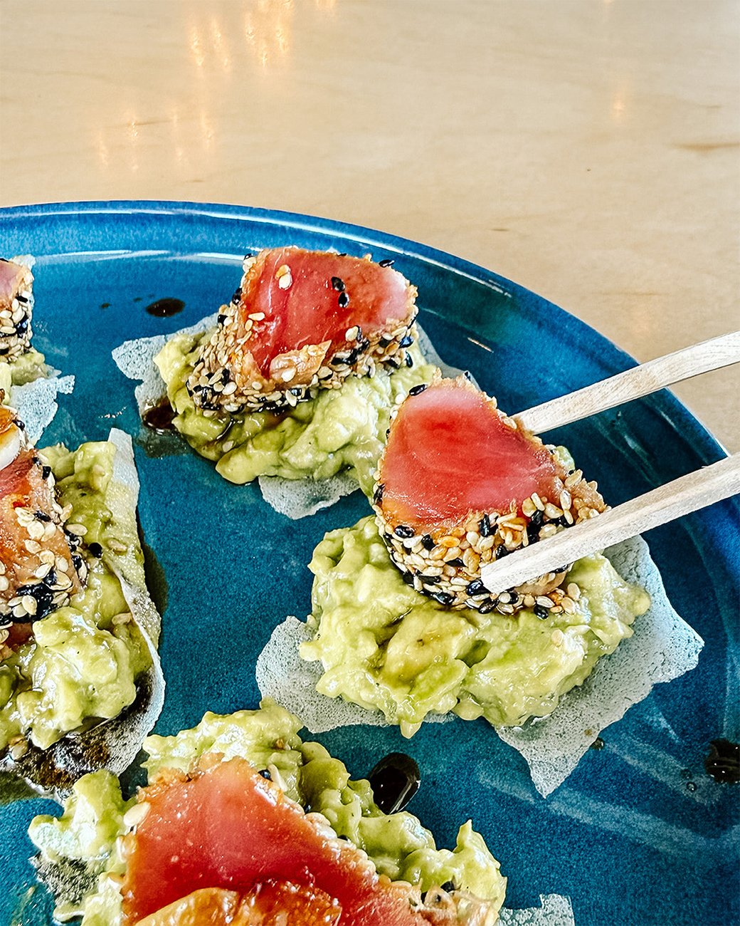 Sesame Tuna Bites